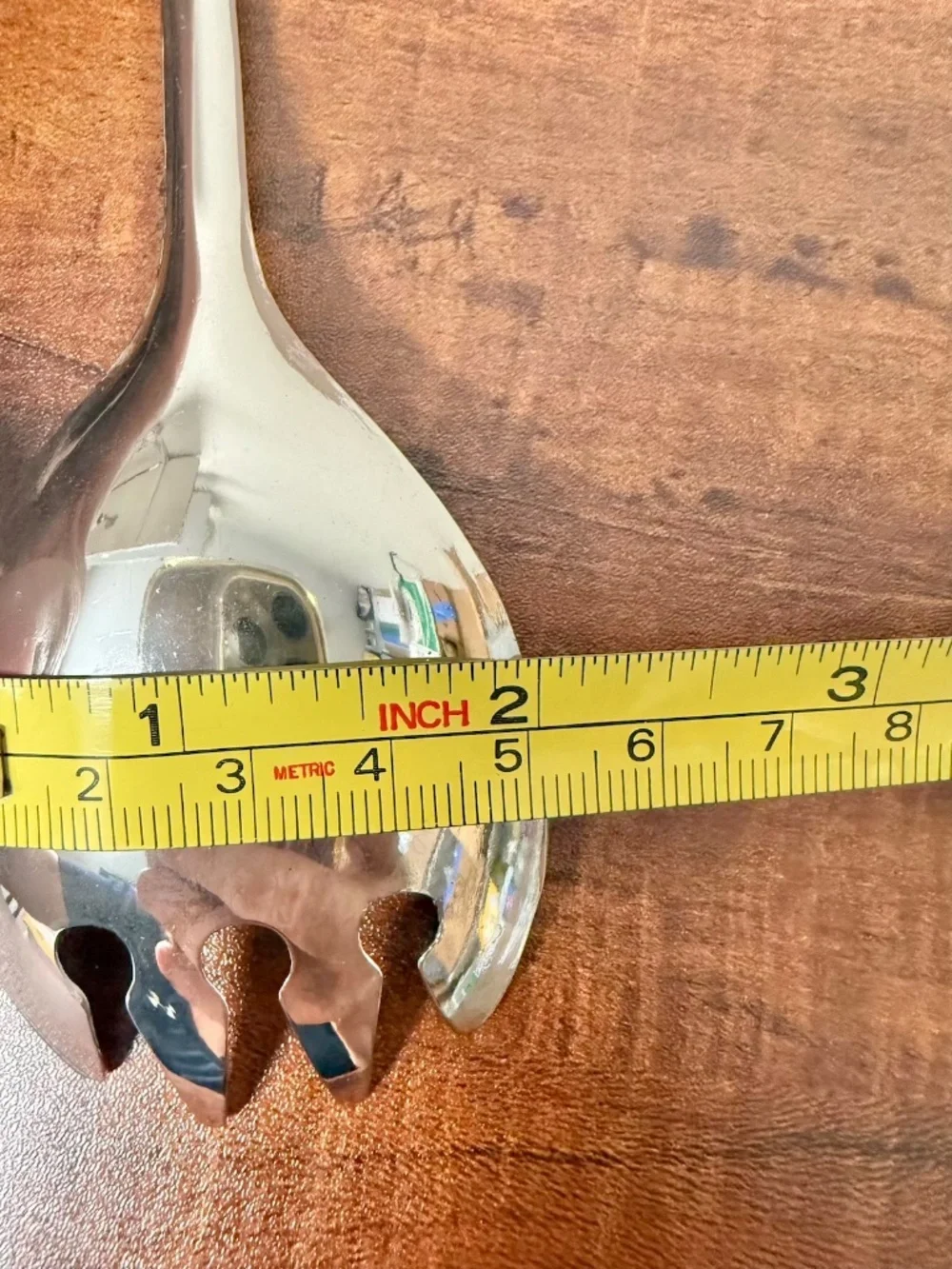 Vintage Italian Silver Plate Salad Server Set x2